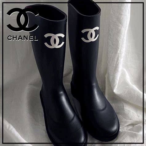 chanel rain boots dhgate|chanel heel boots.